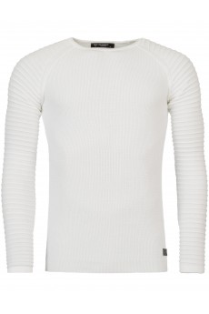 ReRock Strick Pullover Lover White