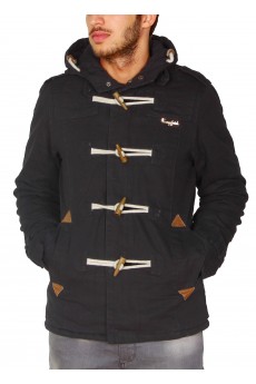 Young & Rich Kurzmantel Jacke Thanks Black